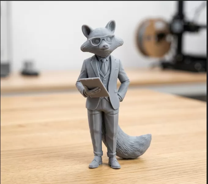 CEO raccoon - Model preview 5