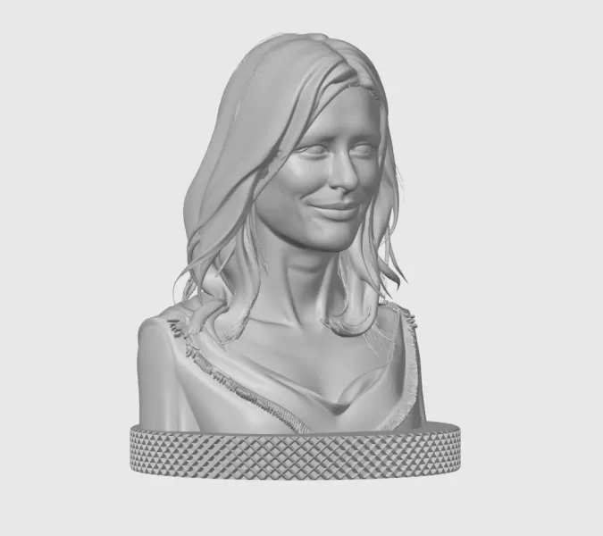 Cate Blanchett 3D Bust Print - Model preview 9