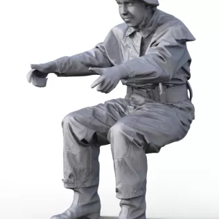 Figure driver fire brigade