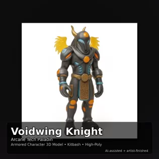 Fantasy Creature Kitbash Collection (High-Poly Character Pack) - Model thumbnail 16