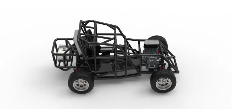 Mod Lite race car Base Scale 1:25 - Model preview 23