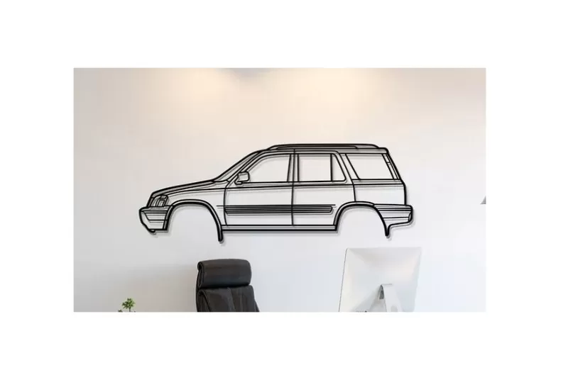 Honda - CR V 1997 Wall Art - Model preview 1