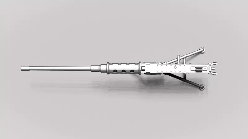 M2 Browning #RoZ - Model preview 8