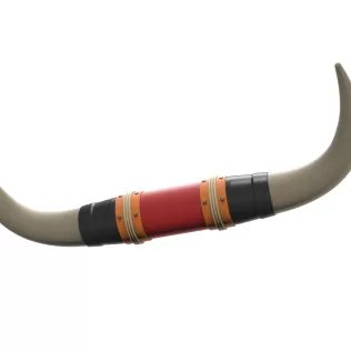 Bull horns for car ot truck Version 3 Scale 1:25 - Model thumbnail 3
