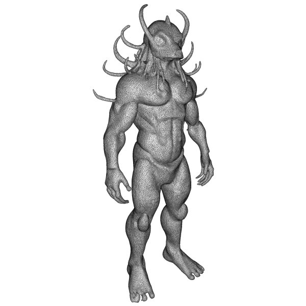 Fantasy Creature Kitbash Collection (High-Poly Character Pack) - Model preview 5