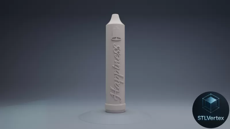 Candles for the day of the little Candles 3D Printable Models - Model preview 5