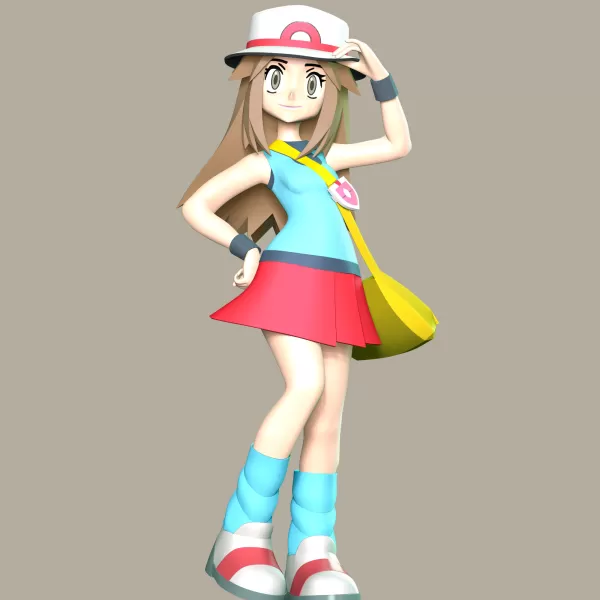 Leaf - Pokemon - Model preview 1