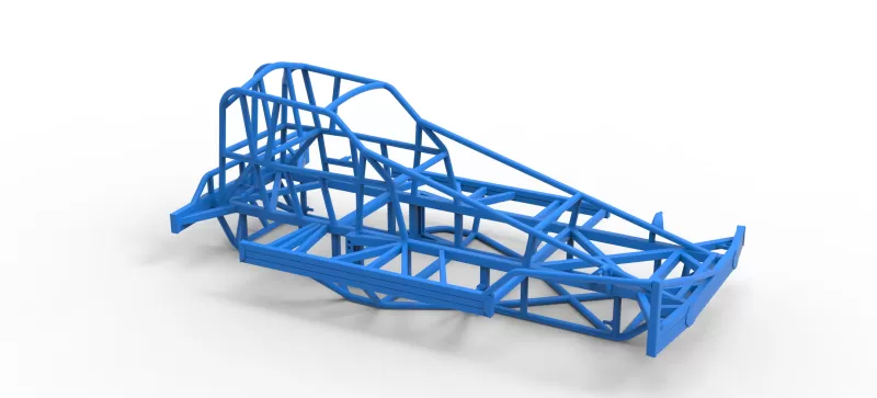 Frame of BriSCA Formula 1 Stock Car Version 2 Scale 1:25 - Model preview 17