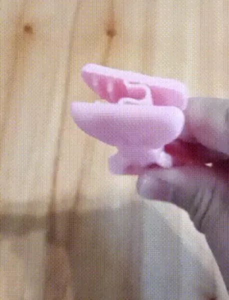 The bow (chip bag clip) - Model preview 4