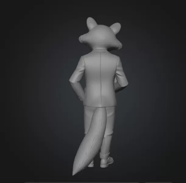 CEO raccoon - Model preview 3