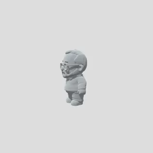 Grandpa with Glasses - Model thumbnail 2