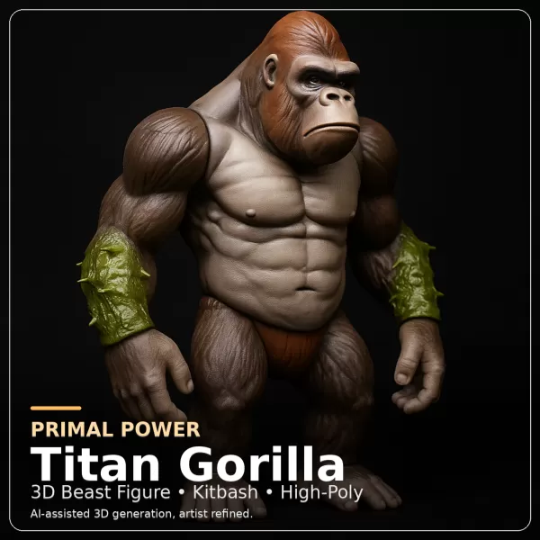 Wild Creatures Animal Character Collection - Model preview 6