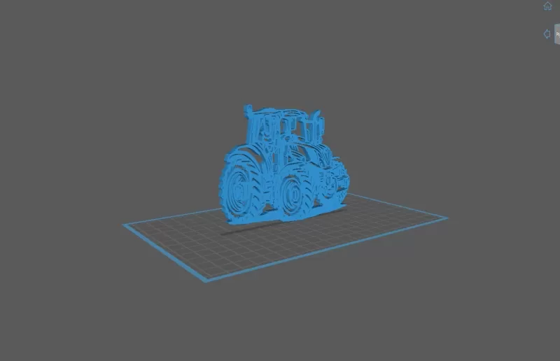 Tractor - New Holland T5 Wall Art - Model preview 2