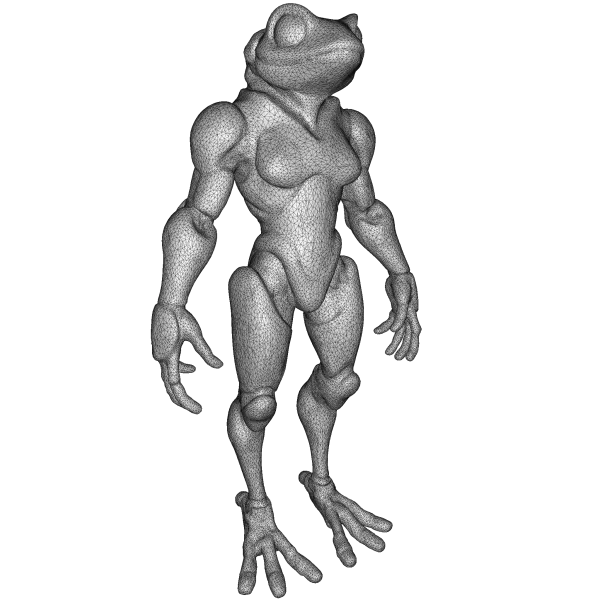 Creature Kitbash Collection – High-Poly Fantasy & Sci-Fi Charact - Model preview 19