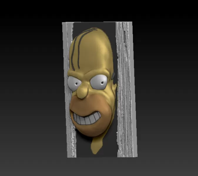 HOMER. THE SHINING - Model preview 3