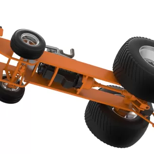 Pro Stock Pulling Tractor Base Version 2 Scale 1:25 - Model thumbnail 3