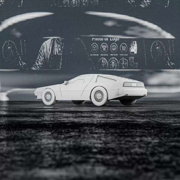 DMC DeLorean #RoZ - Model preview 5