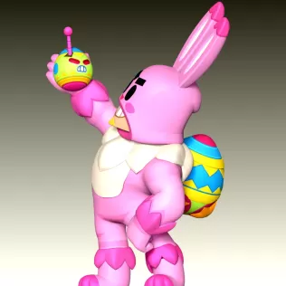 Bunny Grom - Brawl Stars - Model thumbnail 6