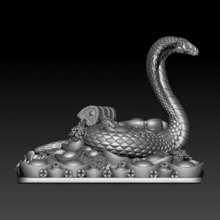Zodiac Snake - Model thumbnail 2