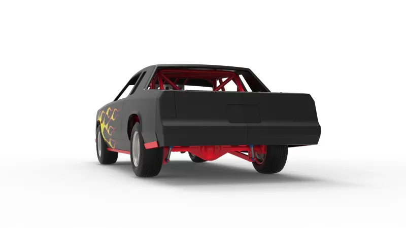 IMCA Stock car Version 2 Scale 1:25 - Model preview 15