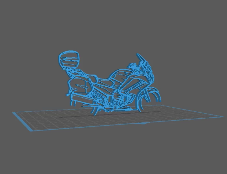 Yamaha - FRJ 1300 Wall art - Model preview 2