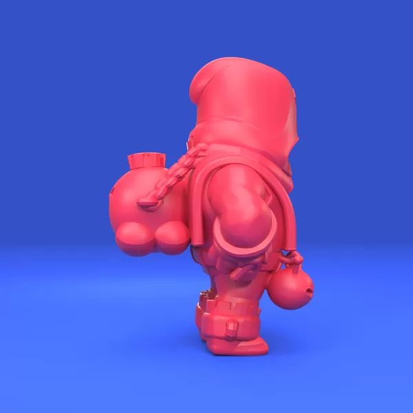 Grom (Original) - Brawl Stars - Model preview 4
