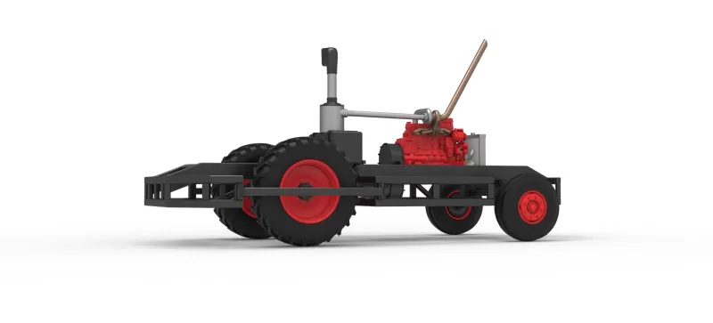 Chassis of Racing Combine Harvester Scale 1:25 - Model preview 2