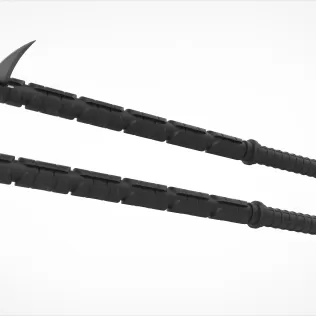Yelena Belova Combat Batons from the Thunderbolts* 2025 - Model thumbnail 2