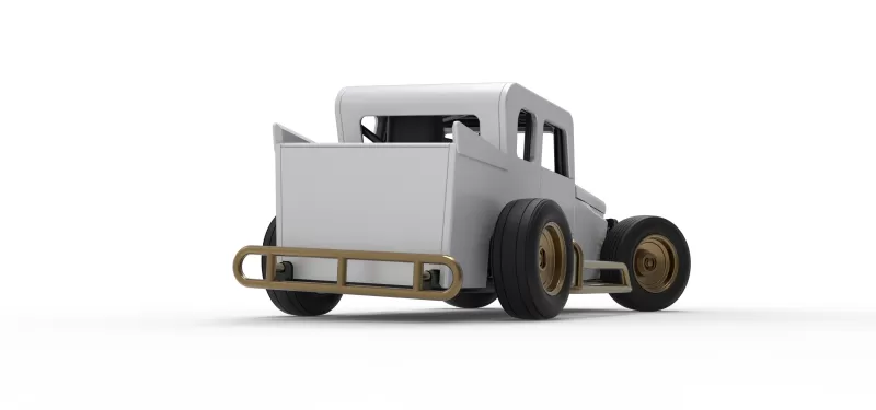 Dwarf car while turning Version 2 Scale 1:25 - Model preview 19