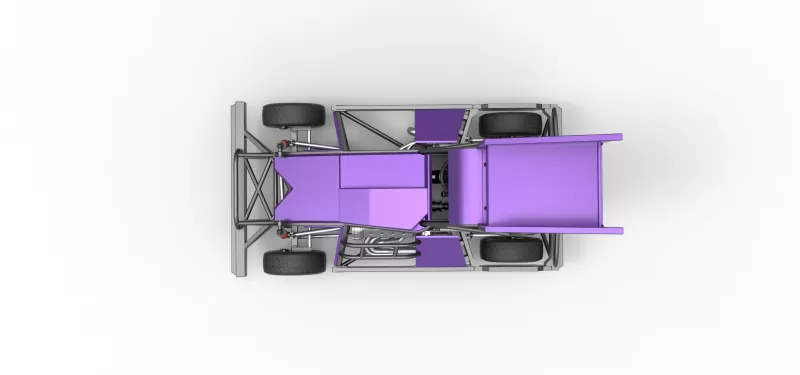 New Zealand Superstock car Version 4 Scale 1:25 - Model preview 11