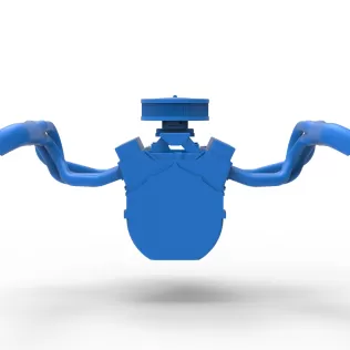 Engine of New Zealand Vintage Stock car Scale 1:25 - Model thumbnail 12