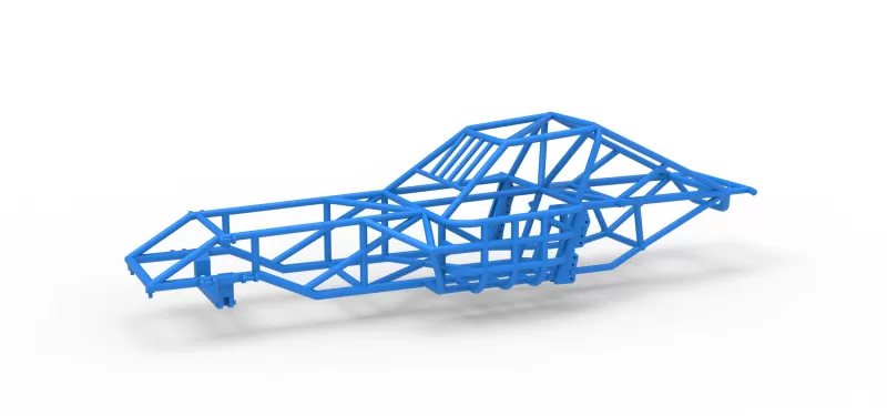 Frame of Super Dirt Late model Scale 1:25 - Model preview 1