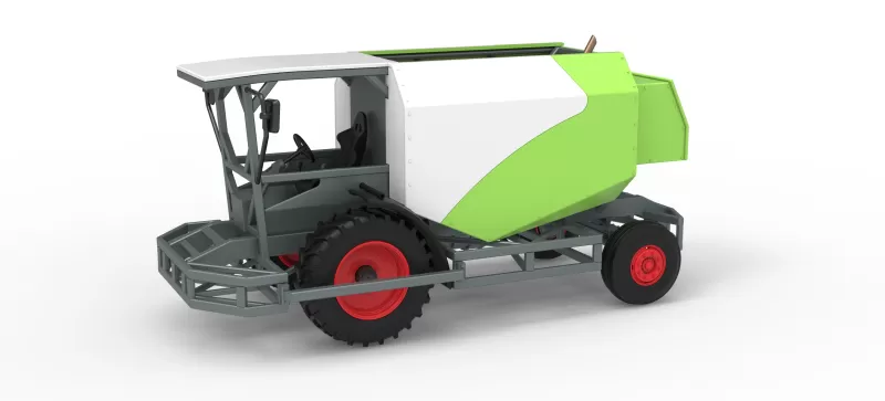 Racing Combine Harvester Scale 1:25 - Model preview 1