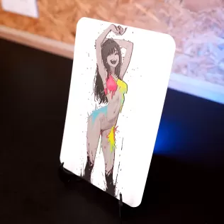 COLOR GIRL (HueForge NSFW) 155x230mm - Model thumbnail 6