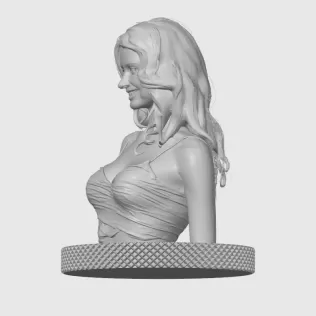 Alice Greczyn 3D Bust Print - Model thumbnail 5