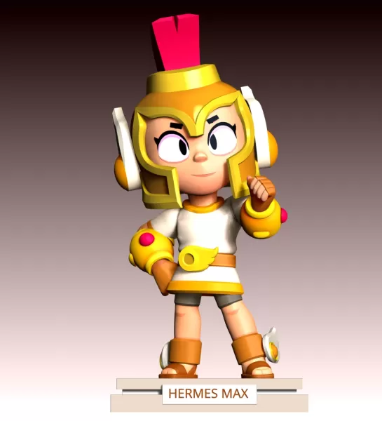 Hermes Max - Brawl Stars - Model preview 2