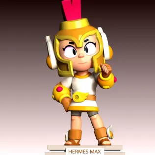 Hermes Max - Brawl Stars - Model thumbnail 2