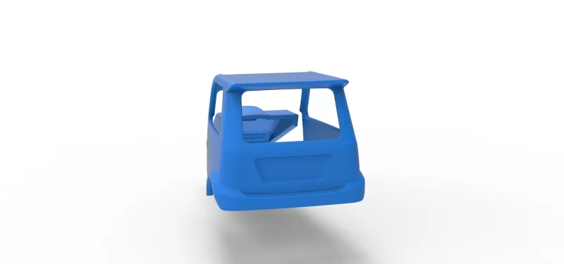 Shell of New Zealand Ministock car Version 2 Scale 1:25 - Model preview 10