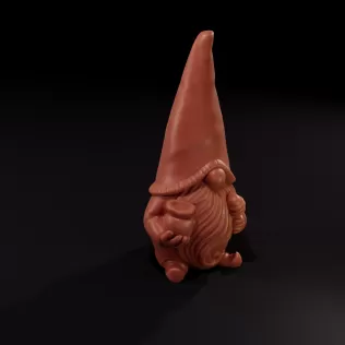 Honey Gnome 3D Print Model - Sweet Guardian - Model thumbnail 3