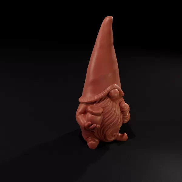 Honey Gnome 3D Print Model - Sweet Guardian - Model preview 3