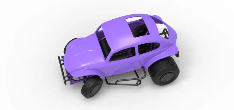 Super rod Version 3 while turning Scale 1:25 - Model preview 4