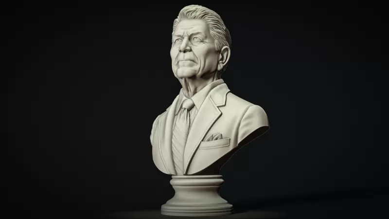 Ronald Reagan - Model preview 7