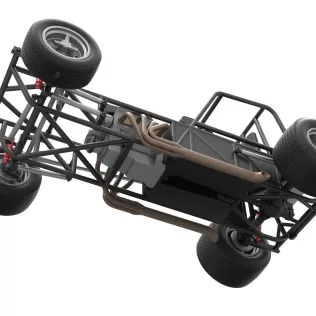 Vintage Dirt Modified stock car Base Version 4 Scale 1:25 - Model thumbnail 3