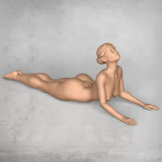 Yoga Female Pose Collection - Model thumbnail 4