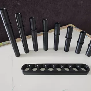 Indian Pan Flute – 8 Notes (C5 to C6) - Model thumbnail 3