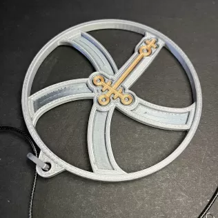 Krull Glaive Pendant - Model thumbnail 4