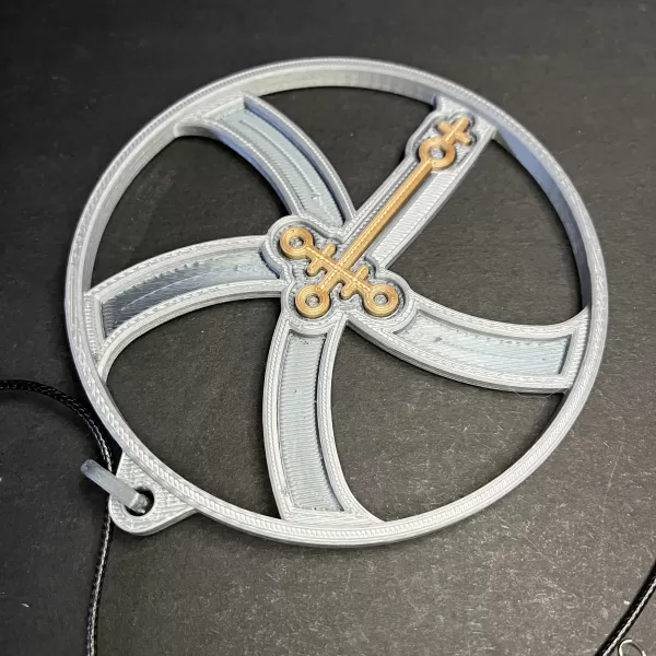 Krull Glaive Pendant - Model preview 4