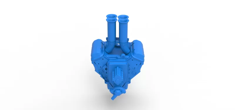 Engine V4 Scale 1:25 - Model preview 5