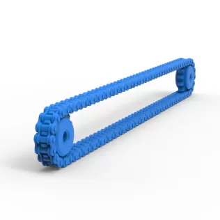 Chain drive Version 5 Scale 1:25 - Model thumbnail 2