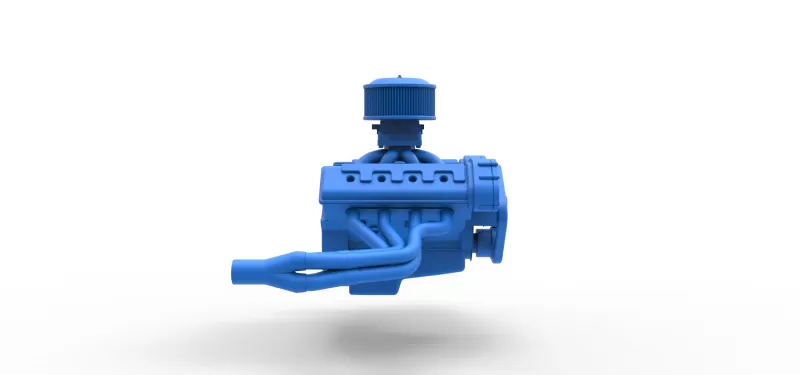 Engine of New Zealand Superstock car Scale 1:25 - Model preview 16